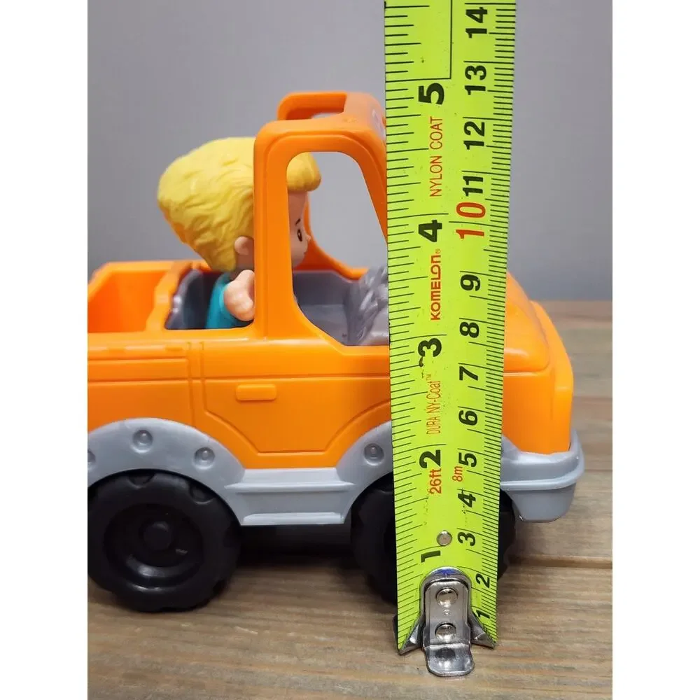Fisher Price Little People Orange Jeep GGT36 Help A Friend Pick Up Truck 2017